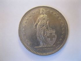 Швейцарія Швейцария ^/--/^ 2 франка  1997 г. Швейцария ^_^^^ 2 франки 1997 Швейцарія - фото фото фото