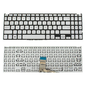 Клавіатури Клавиатуры ^/--/^ Клавиатура для ноутбука ASUS (X /--/ 512 series) rus, silver, без фрейма ^_^^^ Клавіатура для ноутбука ASUS (X /--/ 512 series) rus, silver, без фрейму - фото фото фото