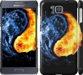 Чохли, бампера Чехлы, бампера ^/--/^ Чехол на Samsung Galaxy Alpha G /--/ 850 /--/ F Инь-Янь 1670 /--/ c-65 - фото фото фото