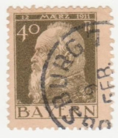 Німецька імперія (-) Германская империя (-) ^/--/^ Германия 1911 г. № 84  гашеная ^_^^^ Німеччина 1911 р. No 84 гашена - фото фото фото