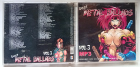Музичні диски Музыкальные диски ^/--/^ Диск МР-3 Best Metal Ballads, Vol. 3  (75 треков) ^_^^^ Диск МР-3 Best Metal Ballads, Vol. 3 (75 треків) - фото фото фото