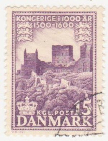 Балтійські країни Балтийские страны ^/--/^ Дания   1954 г. №  353 гашеная ^_^^^ Данія 1954 р. No 353 гашена - фото фото фото