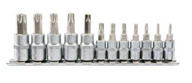 Викрутки Отвертки ^/--/^ Набор головок со вставкою TORX SECURITY YATO 1/4 3/8 12 шт YT-04332 ^_^^^ Набір головок з вставкою TORX SECURITY YATO Польща 1/4 3/8&amp;quot; 12 шт YT-04332 - фото фото фото