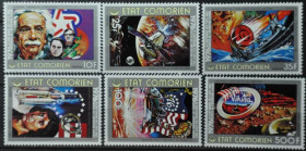 Інше Другое ^/--/^ Коморы 200 лет США Космос Викинг Эйнштейн 1976 ^_^^^ Космос Вікінг Ейнштейн 1976 - фото фото фото