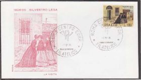 Європа Европа ^/--/^ Италия 1976 ХУДОЖНИК СИЛЬВЕСТРО ЛЕГА КАРТИНА ЖИВОПИСЬ ИЗОБРАЗИТЕЛЬНОЕ ИСКУССТВО КПД Mi.1554 ^_^^^ Італія 1976 ХУДОЖНИК СИЛЬВЕСТРО ЛЕГА КАРТИНА ЖИВОПИСЬ ВИЗНАВНЕ МИСТЕЦТВО КПД Mi.1554 - фото фото фото