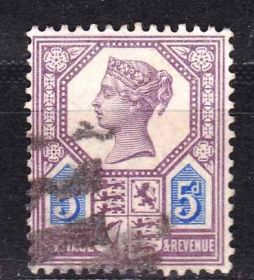 Великобританія Великобритания ^/--/^ ZM Европа Великобритания 1887 г  - гаш - Виктория - ^_^^^ ZM Європа Великобританія 1887 р - гаш - Вікторія - - фото фото фото