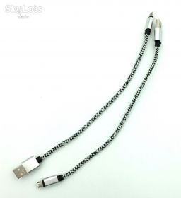 Кабелі Кабели ^/--/^ USB кабель / Дата кабель M-003 плетенный круглый 0,3 /--/ m Black (тех. упаковка) ^_^^^ USB кабель / Дата кабель M-003 плетений круглий 0,3 /--/ m Black (тех. упаковка) - фото фото фото