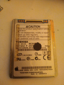 Жорсткі диски Жесткие диски ^/--/^ HDD 1.8&amp;quot; ZIF IDE Toshiba MK /--/ 3008 /--/ GAL 30 /--/ GB - фото фото фото