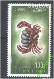 Фауна Фауна ^/--/^ Фауна . Нигер 1965 г MNH - борьба с раком - краб ^_^^^ Нігер 1965 MNH - рак - фото фото фото