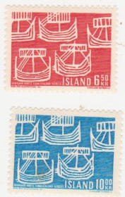 Ісландія Исландия ^/--/^ Исландия 1969 г № 427‑428  ** серия ^_^^^ Ісландія 1969 р No 427-428 ** серія - фото фото фото