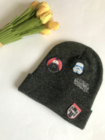 Шапки, берети, шоломи Шапки, береты, шлемы ^/--/^ Шапка Зимова. Star Wars. Двойна Вязка. 11/12 років. Обєм 54 см ^_^^^ Шапка Зимняя. Star Wars. Двойная вязка. 11/12 лет. Объем 54 см - фото фото фото