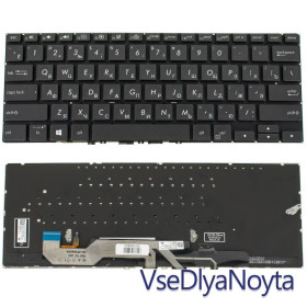 Клавіатури Клавиатуры ^/--/^ Клавиатура для ноутбука ASUS (UX /--/ 362 series) rus, black, без фрейма, подсветка клавиш ^_^^^ Клавіатура для ноутбука ASUS (UX /--/ 362 series) rus, black, без фрейму, підсвічування клавіш - фото фото фото