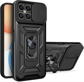 Чохли, бампера Чехлы, бампера ^/--/^ Чохол Fiji Camera Defence для Honor X /--/ 8 4 /--/ G бампер із захистом камери та підставкою Black ^_^^^ Чехол Fiji Camera Defence для Honor X /--/ 8 4 /--/ G бампер с защитой камеры и подставкой Black - фото фото фото