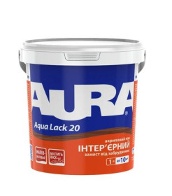 Інший посуд Другая посуда ^/--/^ 51302  Лак интерьерный Aura® Aqua Lack 20 полуматовый 1 л ^_^^^ 51302 Лак інтер'єрний Aura® Aqua Lack 20 напівматовий 1 л - фото фото фото