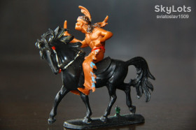 Фігурки, солдатики Фигурки, солдатики ^/--/^ индеец с ножом на коне 55-60 /--/ мм JEAN HOEFLER ФРГ РЕДКИЙ коричневый ЦВЕТ !! раритетная КОНЯЧКА !! ^_^^^ індіанець з ножем на коні 55-60 /--/ мм JEAN HOEFLER ФРН Рідкий коричневий ЦВЕТ!!! раритетна КОНЯЧКА!!! - фото фото фото