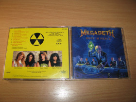 Музичні диски Музыкальные диски ^/--/^ MEGADETH - Rust In Peace  (1990 Capitol,CLUB,USA) ^_^^^ MEGADETH - Rust In Peace (1990 Capitol, CLUB,USA) - фото фото фото