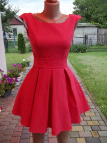 Сукні Платья ^/--/^ Prom        ( XS - 40 / 42  р)  Женское  платье с подъюбником  Польша Б / У ^_^^^ Prom ( XS - 40 / 42 р) Жіноча сукня з під'юбником Польща Б / У - фото фото фото