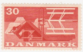 Балтійські країни Балтийские страны ^/--/^ Дания   1960 г. №  383 ** ^_^^^ Данія 1960 No 383 ** - фото фото фото