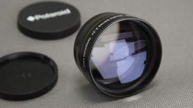 Canon Canon ^/--/^ Polaroid Studio Series 2.2 /--/ x High Definition Macro Telephoto lens телеконвертер с резьбой 58 /--/ mm Вживане ^_^^^ 2.2 /--/ x Polaroid Studio Series High Definition Macro Telephoto lens телеконвертер з різьбленням 58 /--/ mm. - фото фото фото