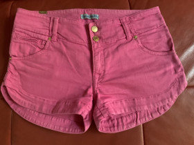Шорти Шорты ^/--/^ Розовые шорты Dyed Pretty, р.28 ^_^^^ Рожеві шорти Dyed Pretty, р.28 - фото фото фото