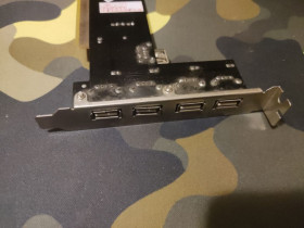 Шлейфи, перехідники Шлейфы, переходники ^/--/^ USB 2.0 HOST CONTROLLER 4+1 портов PCI контроллер ^_^^^ USB 2.0 HOST CONTROLLER 4+1 портів PCI контролер - фото фото фото