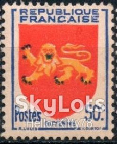 Франція Франция ^/--/^ Франция 1949 стандарт герб Mi 847 MNH ^_^^^ 1949 — стандарт герб Mi 847 MNH - фото фото фото