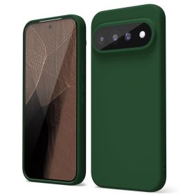 Чохли, бампера Чехлы, бампера ^/--/^ Чохол Fiji Full Soft Premium для Google Pixel 11 Pro XL протиударний бампер з мікрофіброю Dark Green - фото фото фото