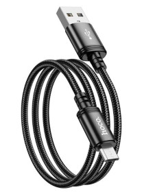 Кабелі Кабели ^/--/^ Дата кабель HOCO X /--/ 89 Micro USB 2.4 /--/ A 1 /--/ М Черный ^_^^^ Дата кабель HOCO X /--/ 89 Micro USB 2.4 /--/ A 1 /--/ М Чорний - фото фото фото