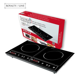 Газові, електроплити Газовые, электроплиты ^/--/^ Плита индукционная Royalty Line RL-DIP /--/ 4000.2 1400+2000 Вт ^_^^^ Плита індукційна Royalty Line RL-DIP /--/ 4000.2 1400+2000 Вт - фото фото фото