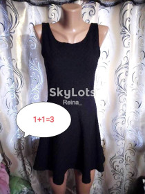 Сукні Платья ^/--/^ 1+1=3 Маленьке чорне плаття з фактурної тканини h&amp;m ^_^^^ 1+1= Маленькое черное платье из фактурной ткани h&amp;m - фото фото фото