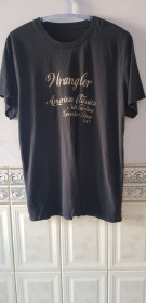 Футболки, майки Футболки, майки ^/--/^ Футболка &amp;quot;Wrangler&amp;quot;  (100% cotton, L, Greece) б/у ^_^^^ Футболка &amp;quot;Wrangler&amp;quot; (100% cotton, L, Greece) б/у - фото фото фото