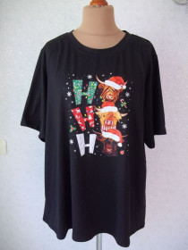 Футболки Футболки ^/--/^ Prom    ( 4 XL р - 58 р) Стрейчевая черная  футболка женская  НОВАЯ ^_^^^ Prom ( 4 XL р - 58 р) Стрейчева чорна футболка жіноча Нова - фото фото фото