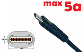 Адаптери живлення Адаптеры питания ^/--/^ Dc кабель для блока питания Type-C USB (5 /--/ a) (1.8 /--/ m) (A class) 1 день гар. ^_^^^ Dc кабель для блоку живлення Type-C USB (5 /--/ a) (1.8 /--/ m) (A class) 1 день гар. - фото фото фото