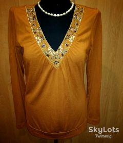 Кофти Кофты ^/--/^ Кофта нарядная 46-48 горчичная ^_^^^ Кофта ошатна 46-48 гірчична - фото фото фото