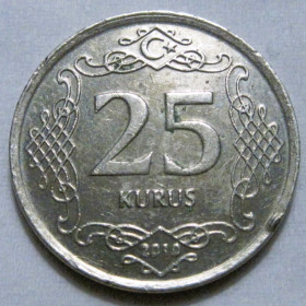 Туреччина Турция ^/--/^ Туреччина 25 куруш 2010 року #6 /--/ П /--/ 783 ^_^^^ Турция 25 куруш 2010 года #6 /--/ П /--/ 783 - фото фото фото