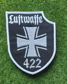 Інше Другое ^/--/^ Шеврон 422 Окремий батальйон безпілотних систем Luftwaffe № 2265 ^_^^^ Шеврон 422 Отдельный батальон беспилотных систем Luftwaffe No 2265 - фото фото фото