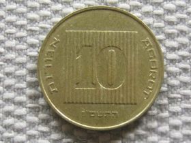 Ізраїль Израиль ^/--/^ Израиль 10 агорот 2007 года #3077 ^_^^^ Ізраїль 10 агорот 2007 #3077 - фото фото фото