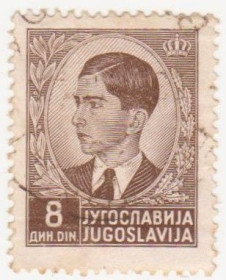 Балканський півострів Балканский полуостров ^/--/^ Югославия 1939 г. № 420 гашеная ^_^^^ Югославія 1939 р. No 420 гашена - фото фото фото