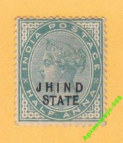Індія Индия ^/--/^ 1885 ДЖИНД BRITAIN COLONY Indian States РАРИТЕТ* ^_^^^ 1885 ДЖИНД BRITAIN COLONY Indian States РАРИТЕТ - фото фото фото