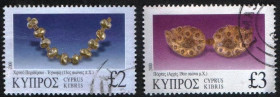 Кіпр Кипр ^/--/^ Кипр  (2000) Ювелирные изделия. Концовка серии ^_^^^ Кіпр (2000) Ювелірні вироби. Кінцівка серії - фото фото фото