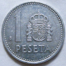 Іспанія Испания ^/--/^ Іспанія 1 песета 1987 року #6 /--/ П /--/ 1849 ^_^^^ Испания 1 песета 1987 года #6 /--/ П /--/ 1849 - фото фото фото