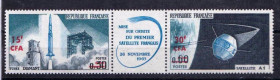 Освоєння космосу Освоение космоса ^/--/^ Космос . Реюнион  / Reuniоn 1965 MNH - ^_^^^ Реюніон / Reuniоn 1965 MNH - фото фото фото