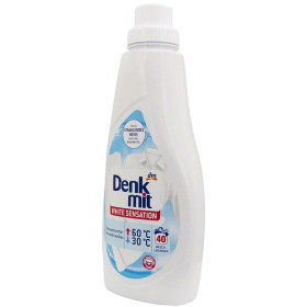 Для прання Для стирки ^/--/^ Гель DenkMit White Sensation для прання білих тканин 1 /--/ л 40 прань ^_^^^ Гель DenkMit White Sensation для стирки белых тканей 1 /--/ л 40 прань - фото фото фото