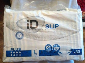 Інше Другое ^/--/^ памперсы Подгузники підгузки  ДЛЯ ВЗРОСЛЫХ ID SLIP  L  30 шт. НОВЫЕ 1 пачка ^_^^^ Памперсы Подгузники подгузники ДЛЯ ВЗРОСЛЫХ ID SLIP L 30 шт. Новое 1 пачка - фото фото фото