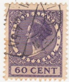 Бенілюкс Бенилюкс ^/--/^ Голландия 1924 г. № 163 гашеная ^_^^^ Голландія 1924 No 163 гашена - фото фото фото