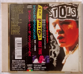 Музичні диски Музыкальные диски ^/--/^ CD Sex Pistols – Kiss This   (1992, 	Virgin VJCP-28132, OBI, Matrix VJCP-28132 1, Japan) ^_^^^ CD Sex Pistols – Kiss This (1992, Virgin VJCP-28132, OBI, Matrix VJCP-28132 1, Japan) - фото фото фото