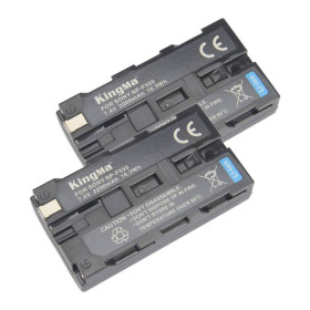 Акумулятори Аккумуляторы ^/--/^ 2-Pack KingMa Sony NP-F /--/ 550 комплект из 2 аккумуляторов ^_^^^ 2 /--/ Pack KingMa Sony NP-F /--/ 550 комплект з 2 акумуляторів - фото фото фото