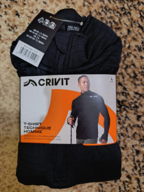Кофти Кофты ^/--/^ Теплий чоловічий термореглан кофта зіпка Crivit розмір L  із Німеччини ^_^^^ Теплый мужской термореглан кофта зипка Crivit размер L из Германии - фото фото фото