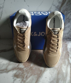 Кросівки Кроссовки ^/--/^ Кроссовки Jack&amp;Jones 44 /--/ р бежевые ^_^^^ Кросівки Jack&amp;Jones 44 /--/ р бежеві - фото фото фото
