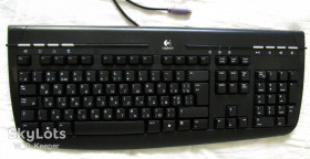Клавіатури Клавиатуры ^/--/^ Logitech Internet 350 PS/2, відчищена, мультимедійна модель 2008 /--/ року ^_^^^ Logitech Internet 350 PS/2, ощущенная, мультимедийная модель 2008 года - фото фото фото
